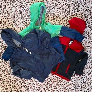 Three Old Navy Jackets SZ 5t